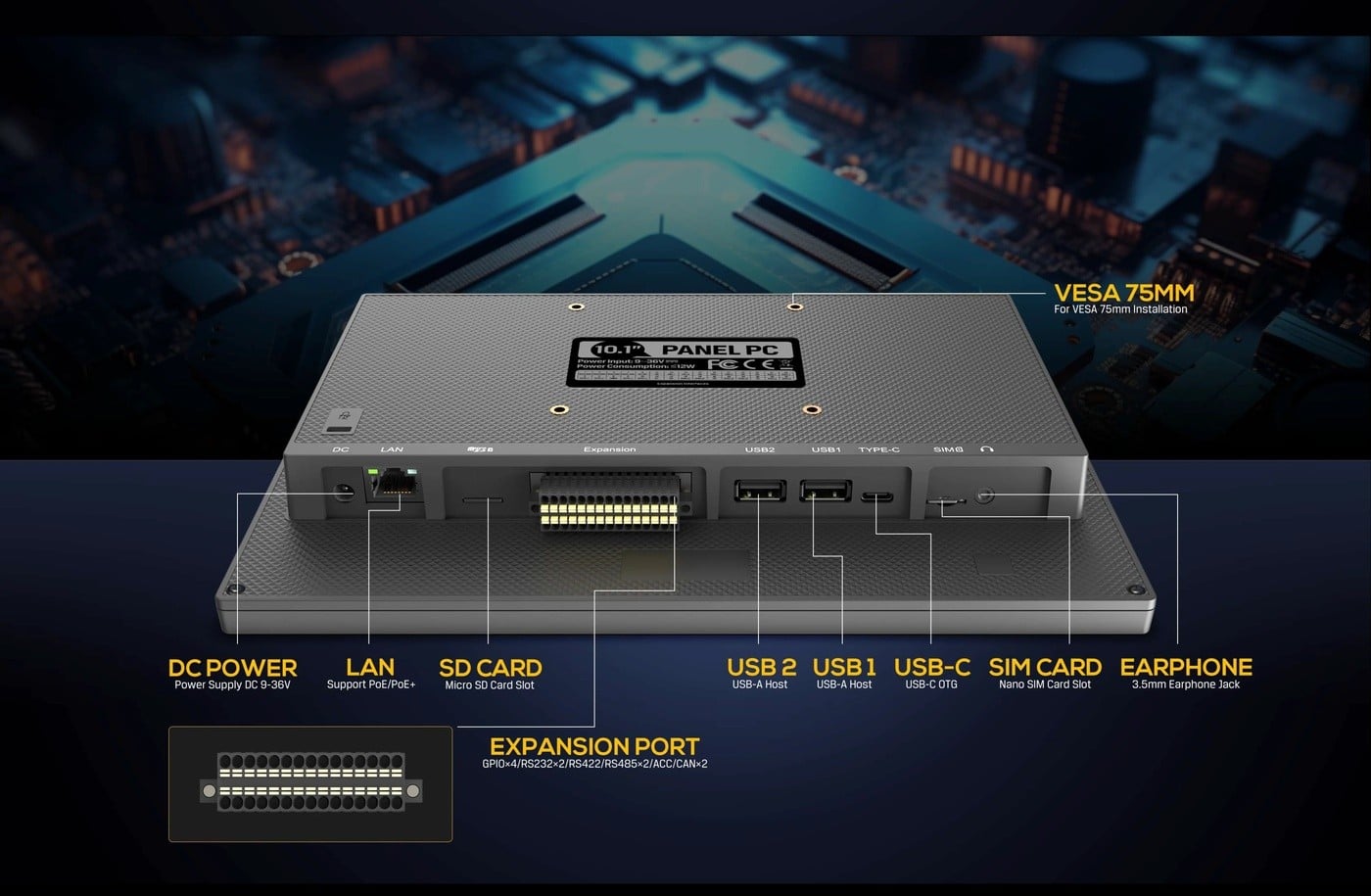 Lilliput PC-1010RL – infographic 3