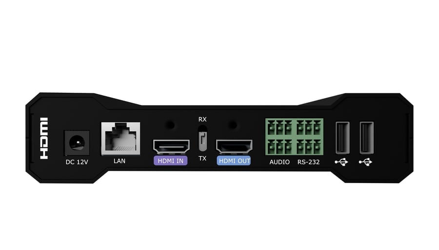 Rear-panel connectors