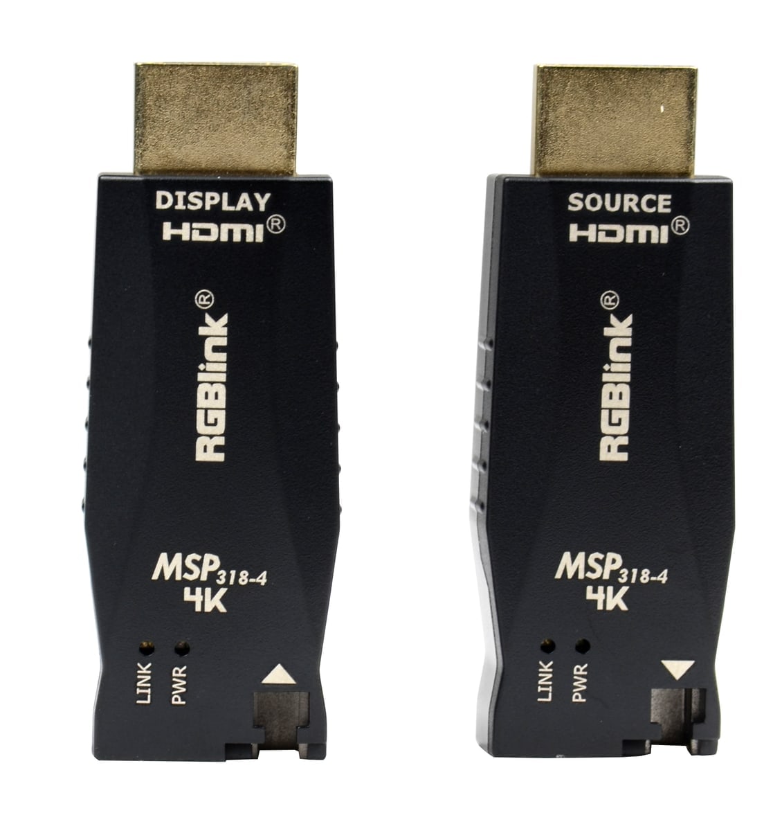 Transmitter and receiver right in the HDMI port
