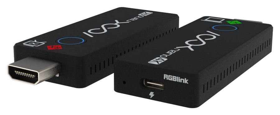 Transmitter and receiver the size of a flash drive