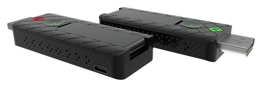 Transmitter and receiver as HDMI sticks
