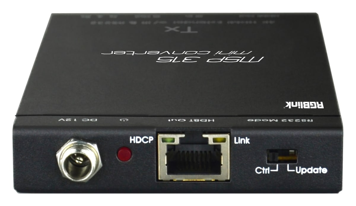 Transmitter: HDBaseT and power