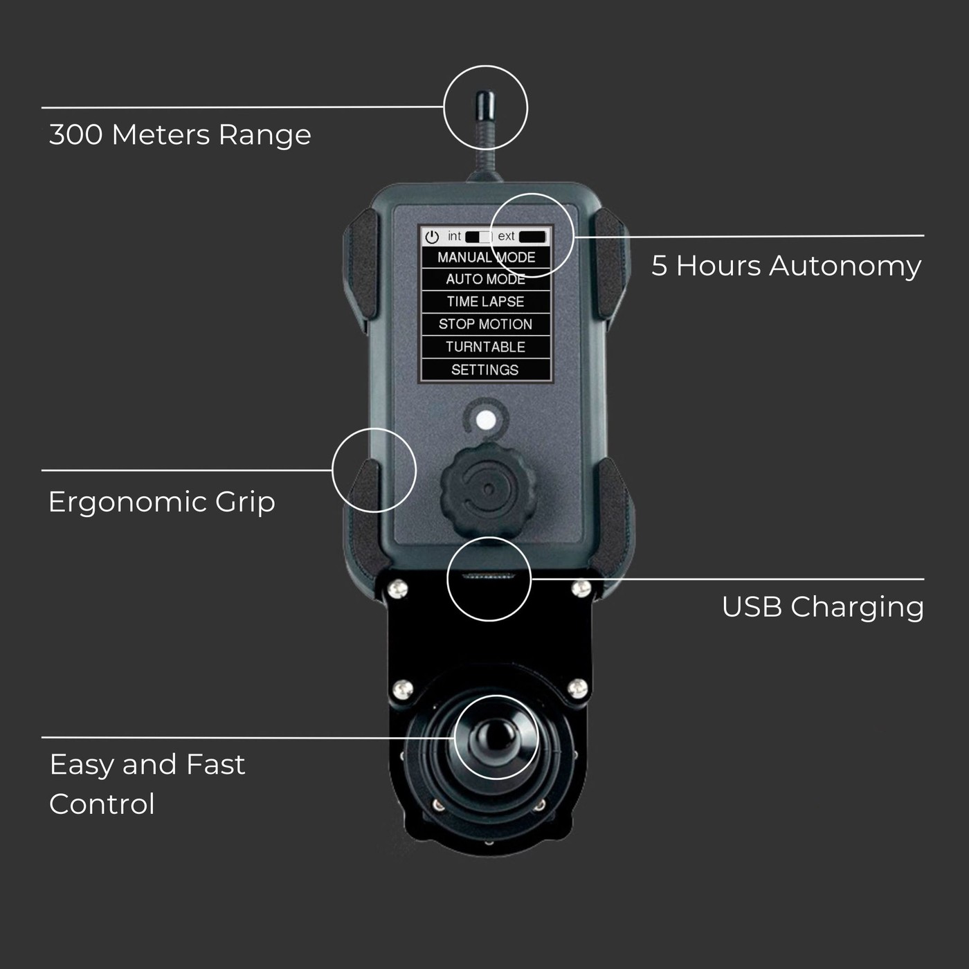 Noxon High-Speed Cablecam – Starter Kit – Wireless controller
