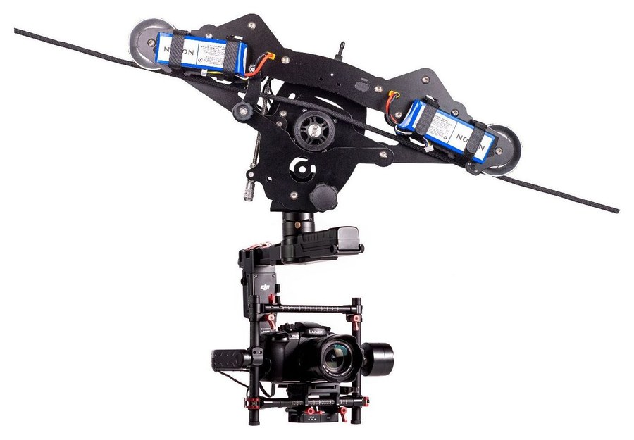 Noxon High-Speed Cablecam – Starter Kit – Working on an incline