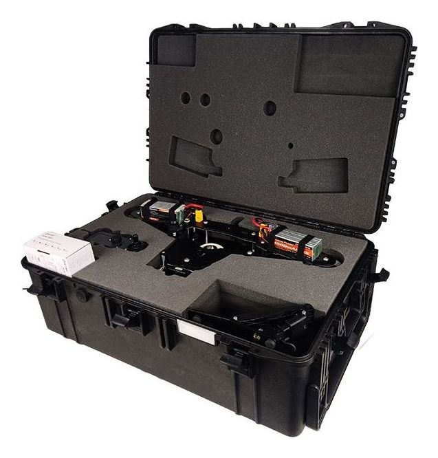 Noxon Transport Flightcase for High-Speed Cablecam – Open case