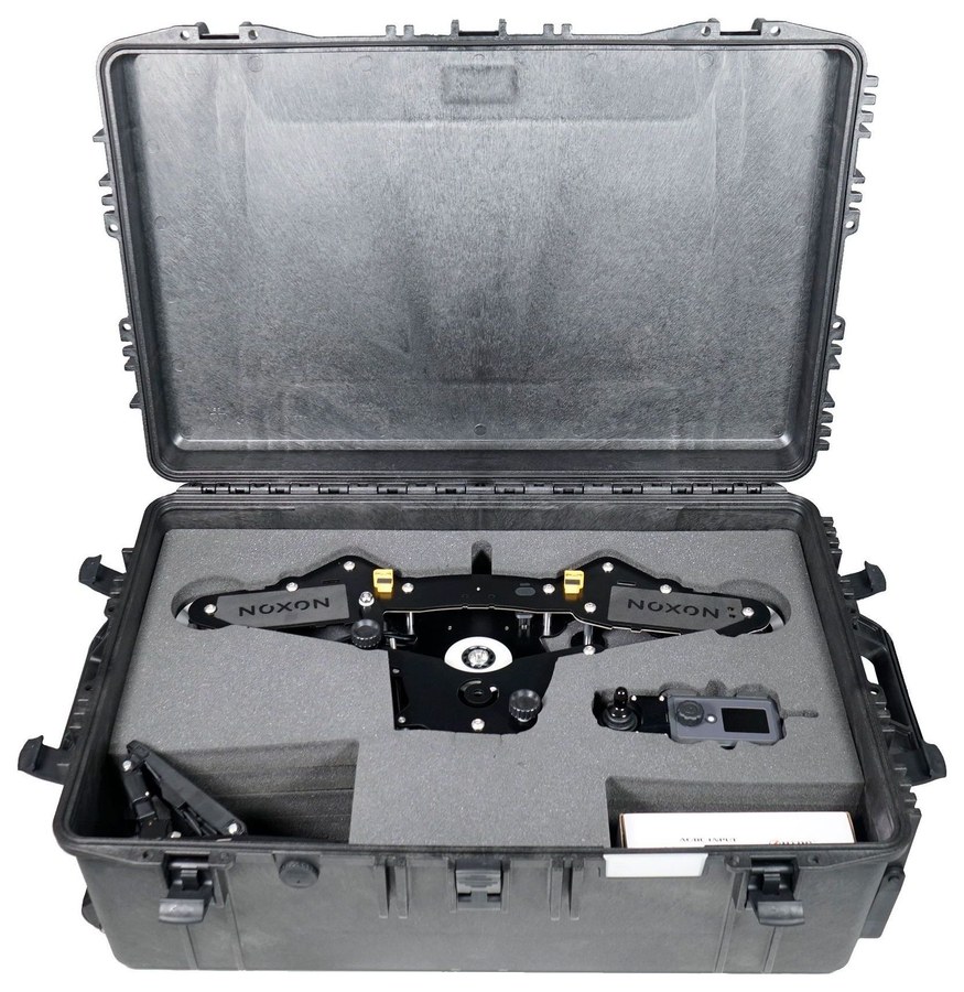 Noxon Transport Flightcase for High-Speed Cablecam – Inside the case