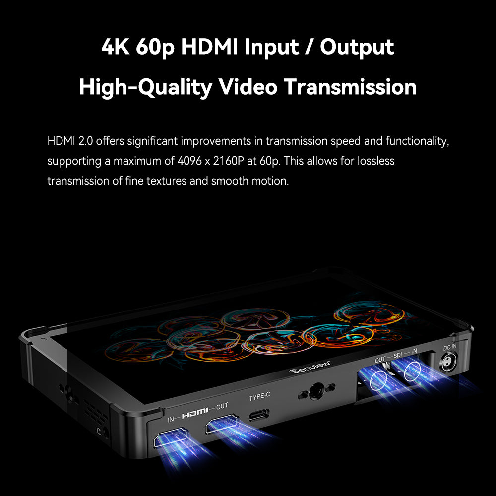 Desview OL7S – HDMI 2.0 up to 4K 60p