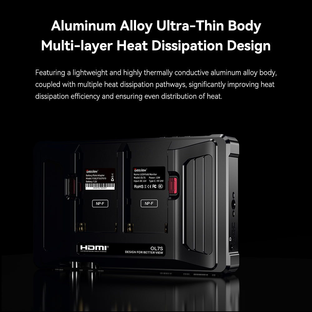 Desview OL7S – Aluminium alloy housing
