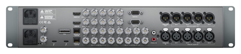 Blackmagic Design UltraStudio 4K Extreme 3 – Connections without compromise