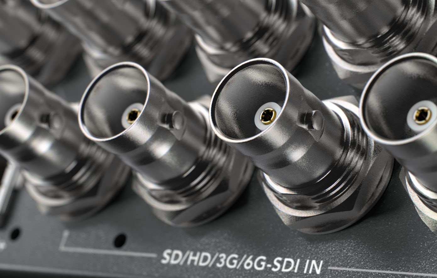Blackmagic MultiView 4 – Four 6G-SDI inputs with loop