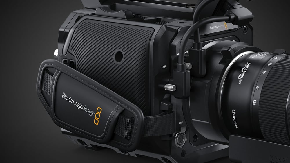 Blackmagic Design PYXIS Pro Grip – Hand strap and record under your thumb