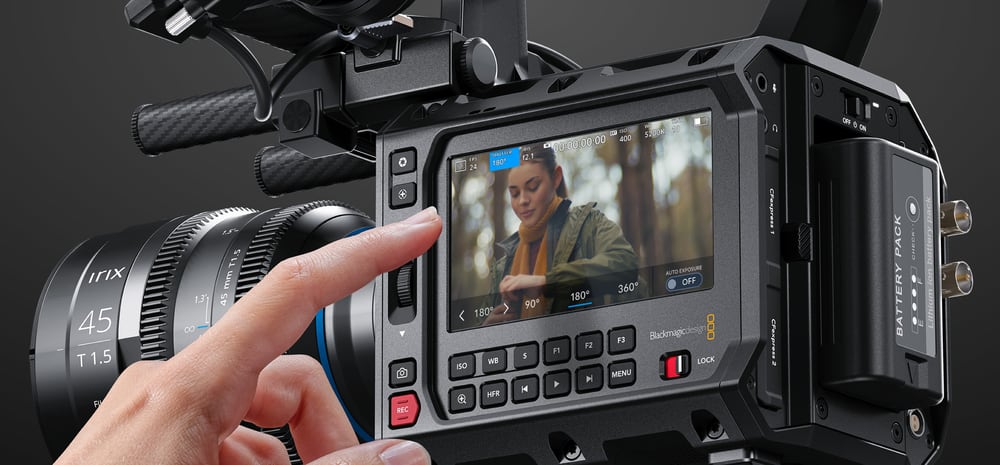 Blackmagic PYXIS 12K PL – Controls at your fingertips