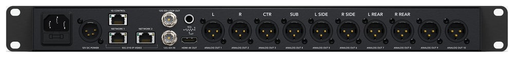 Blackmagic 2110 IP SDI to HDMI 12G-10 – Hybrid SDI and IP infrastructure