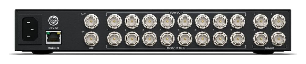 Blackmagic Videohub Mini 8x4 12G – Advanced 12G-SDI for SD, HD and Ultra HD