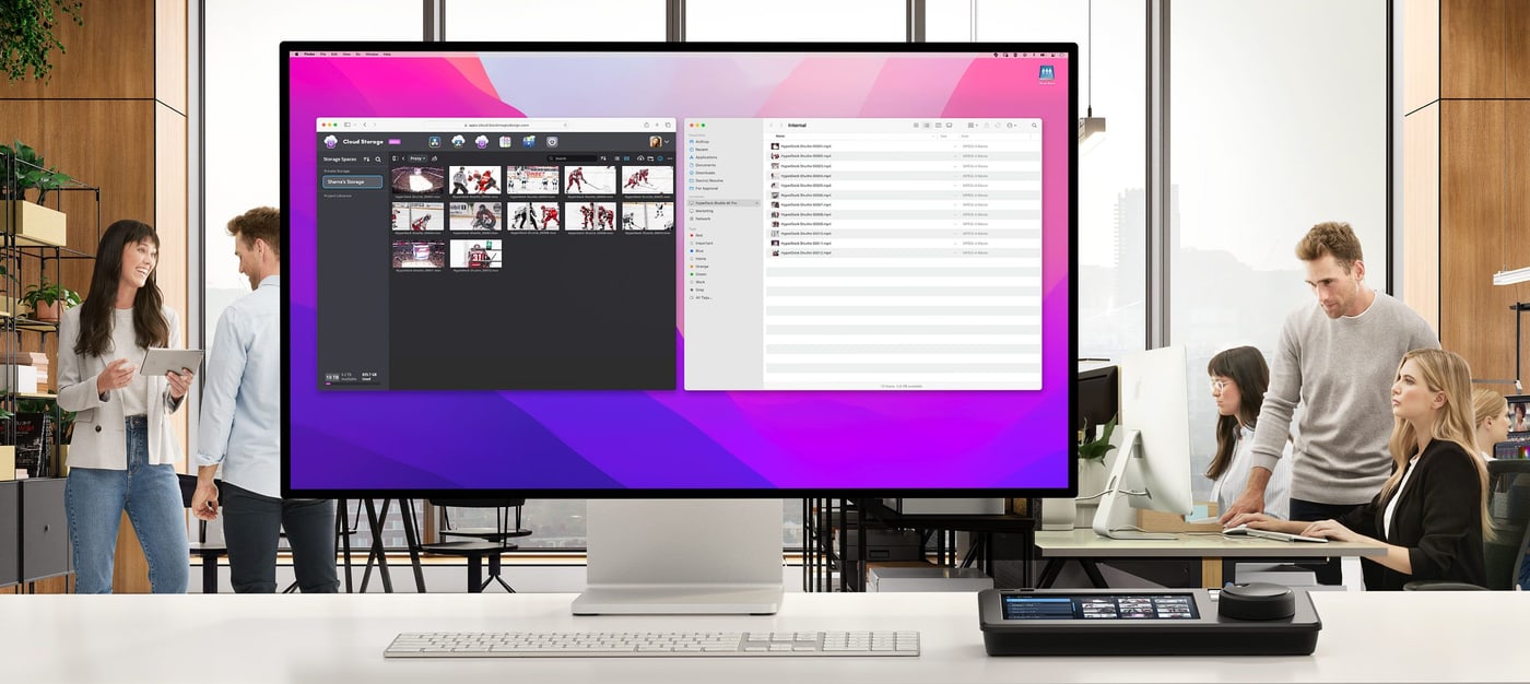 HyperDeck Shuttle 4K Pro – Blackmagic Cloud and proxy files