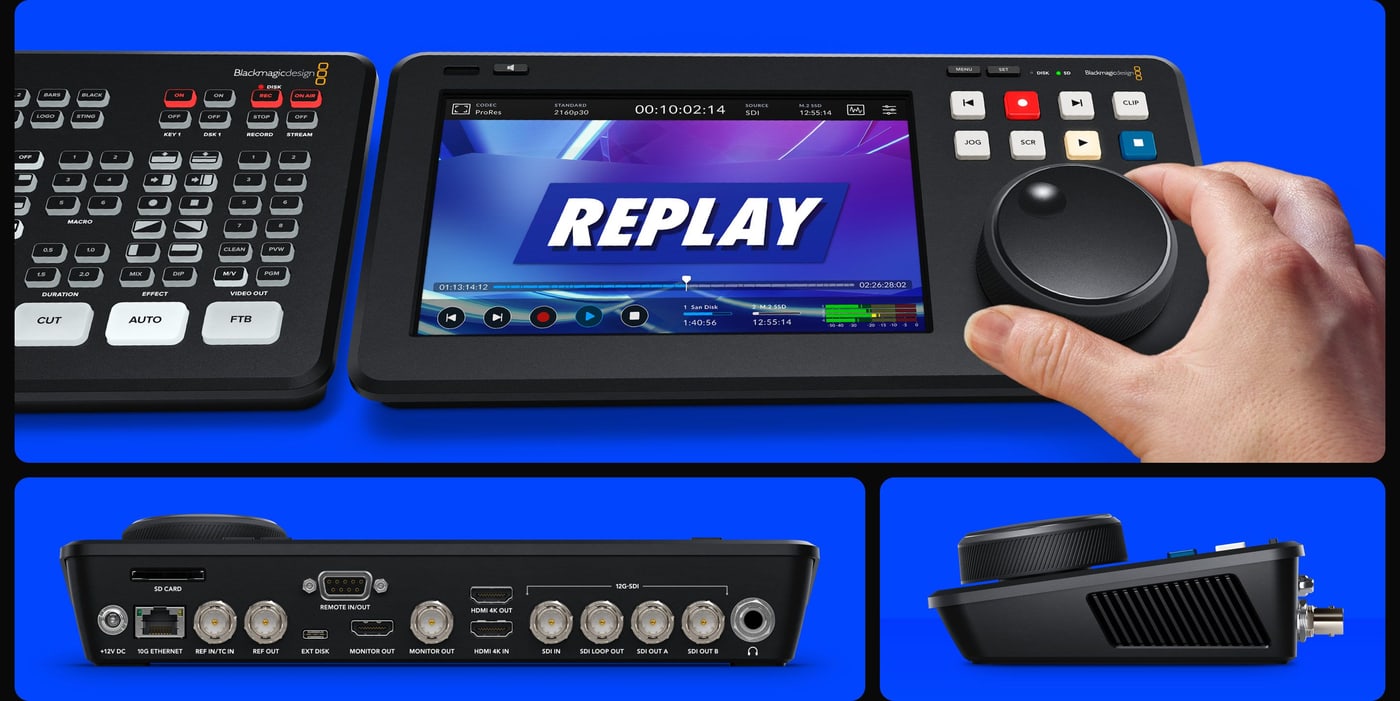 HyperDeck Shuttle 4K Pro – Designed for the desktop