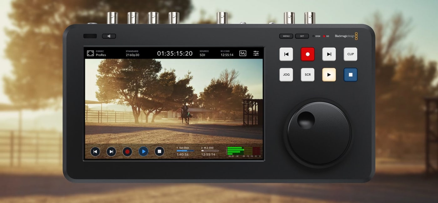 HyperDeck Shuttle 4K Pro – HDR and wide color gamut