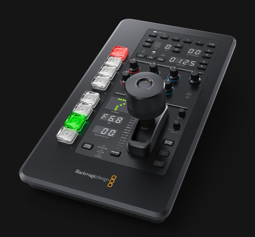ATEM Micro Camera Panel – Broadcast CCU-style control