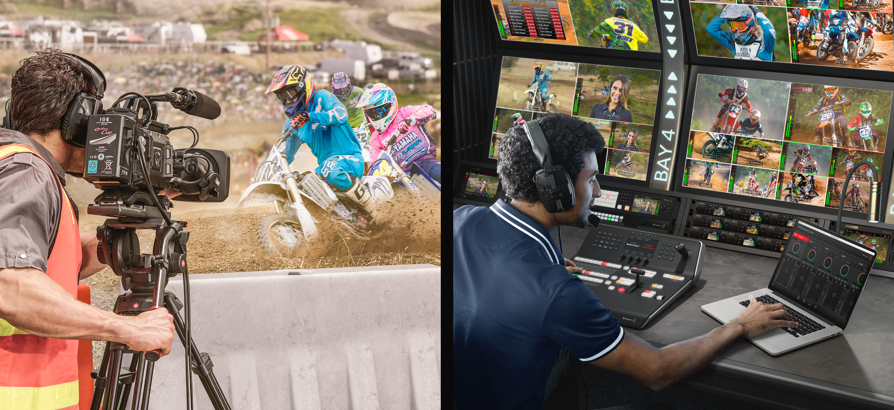 Remote production over Blackmagic Cloud