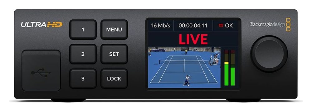 Blackmagic Streaming Decoder 4K – Professional stream decoder