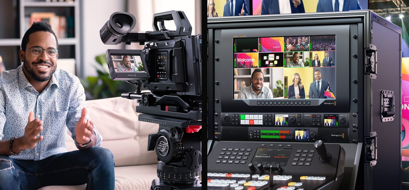 Blackmagic Streaming Decoder 4K – Broadcast links with the decoder