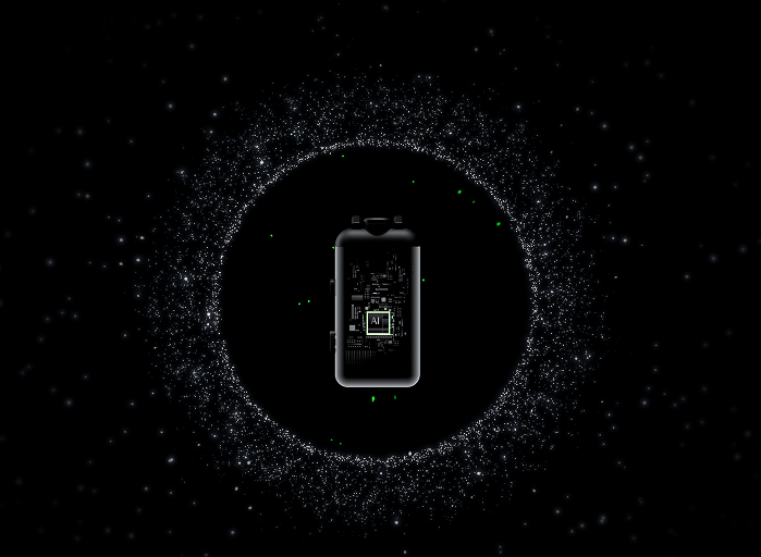 Continuously adjustable AI noise cancellation