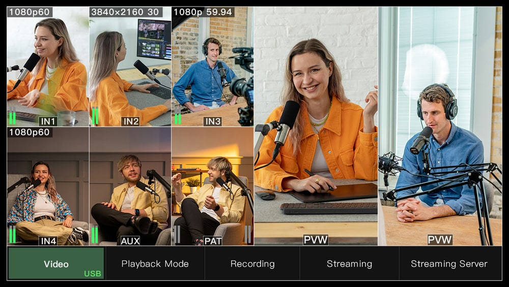 CineTreak Stream 1 – Landscape 16:9 and portrait 9:16