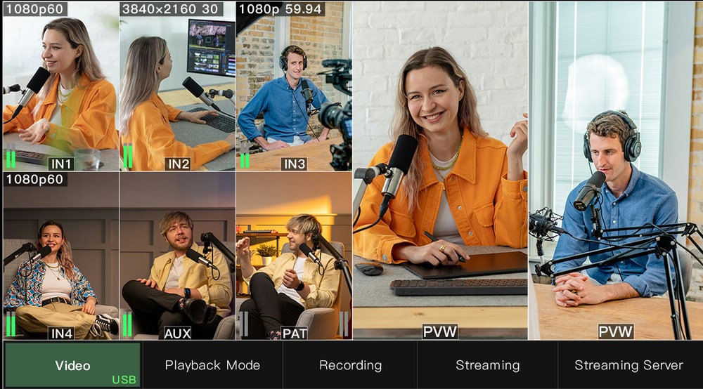 CineTreak Stream Master – Landscape and portrait streaming