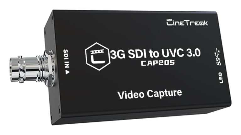 SDI to USB with no driver installation – 12-bit processing and built-in 3D LUT