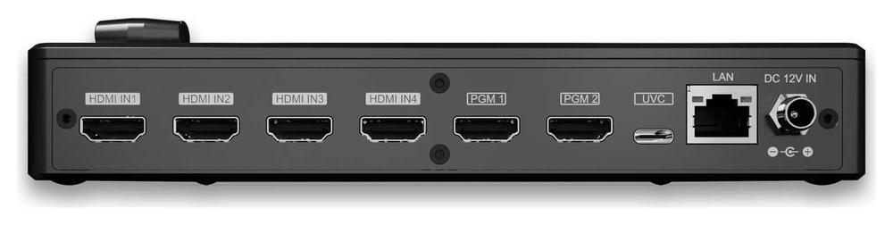 CineTreak Cinelive C1 – Connectors on the rear