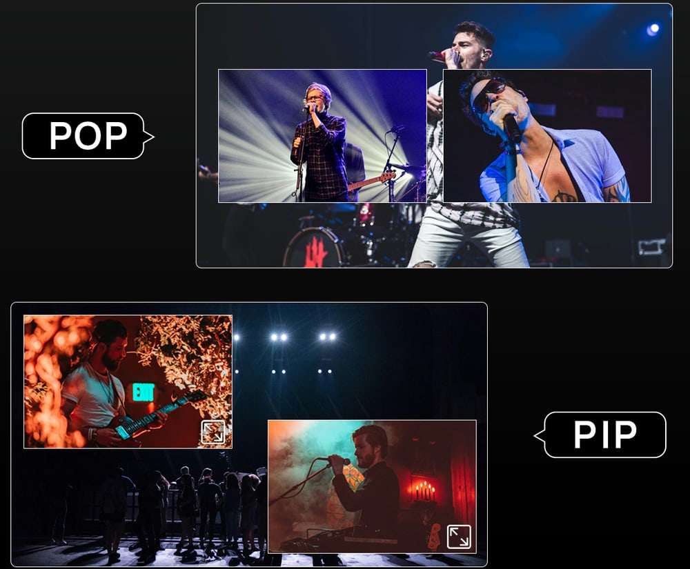 CineTreak Stream Master SDI – Customised PIP and POP