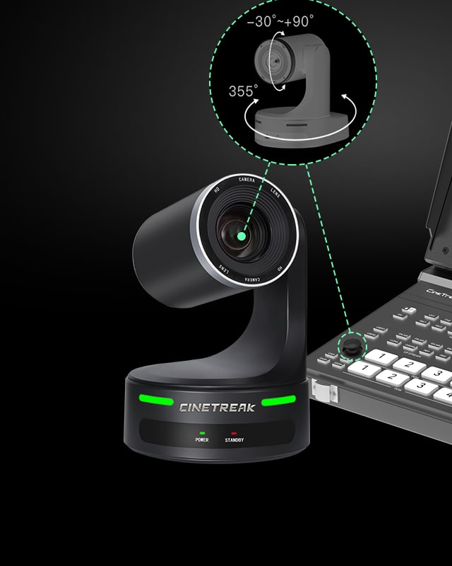 CineTreak Stream Master SDI – PTZ camera control