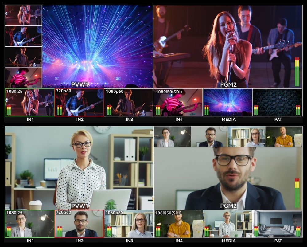 CineTreak Touch-S – Super Source for meetings and webinars