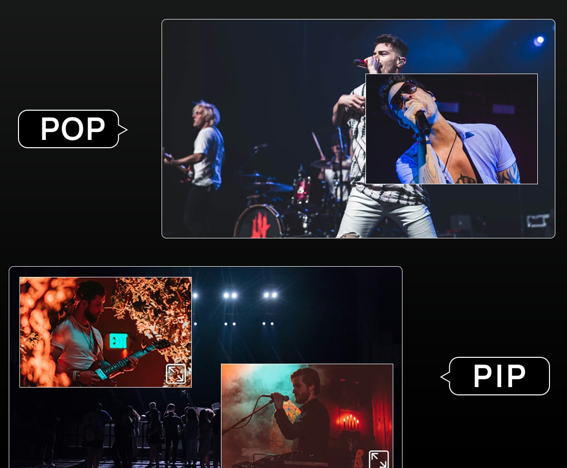 CineTreak Cinelive C2 – PIP and POP