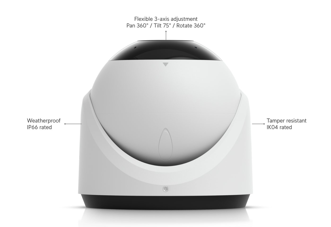 Ubiquiti UniFi Protect G6 Turret, white