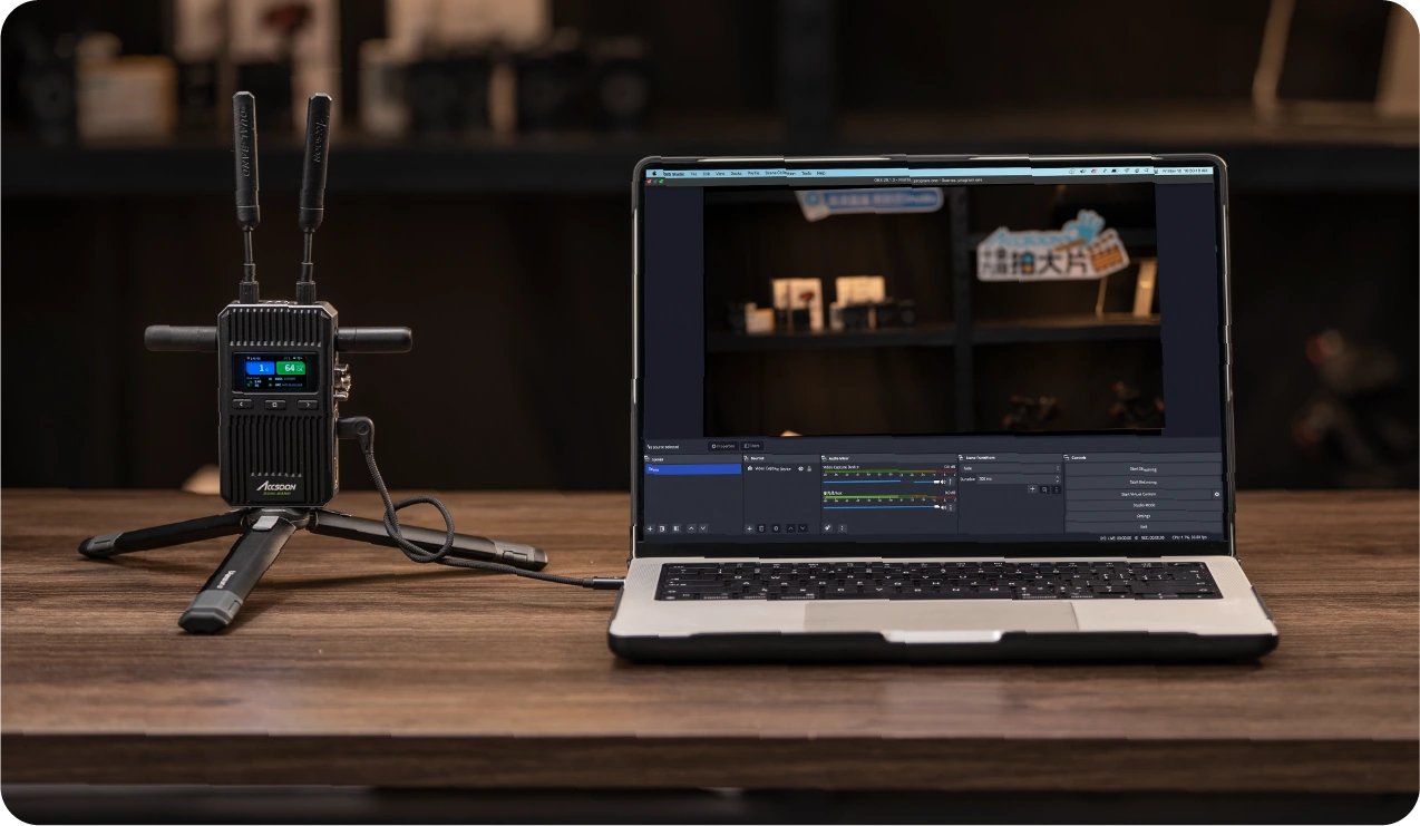 Video directly to a computer · Accsoon CineView 2 SDI