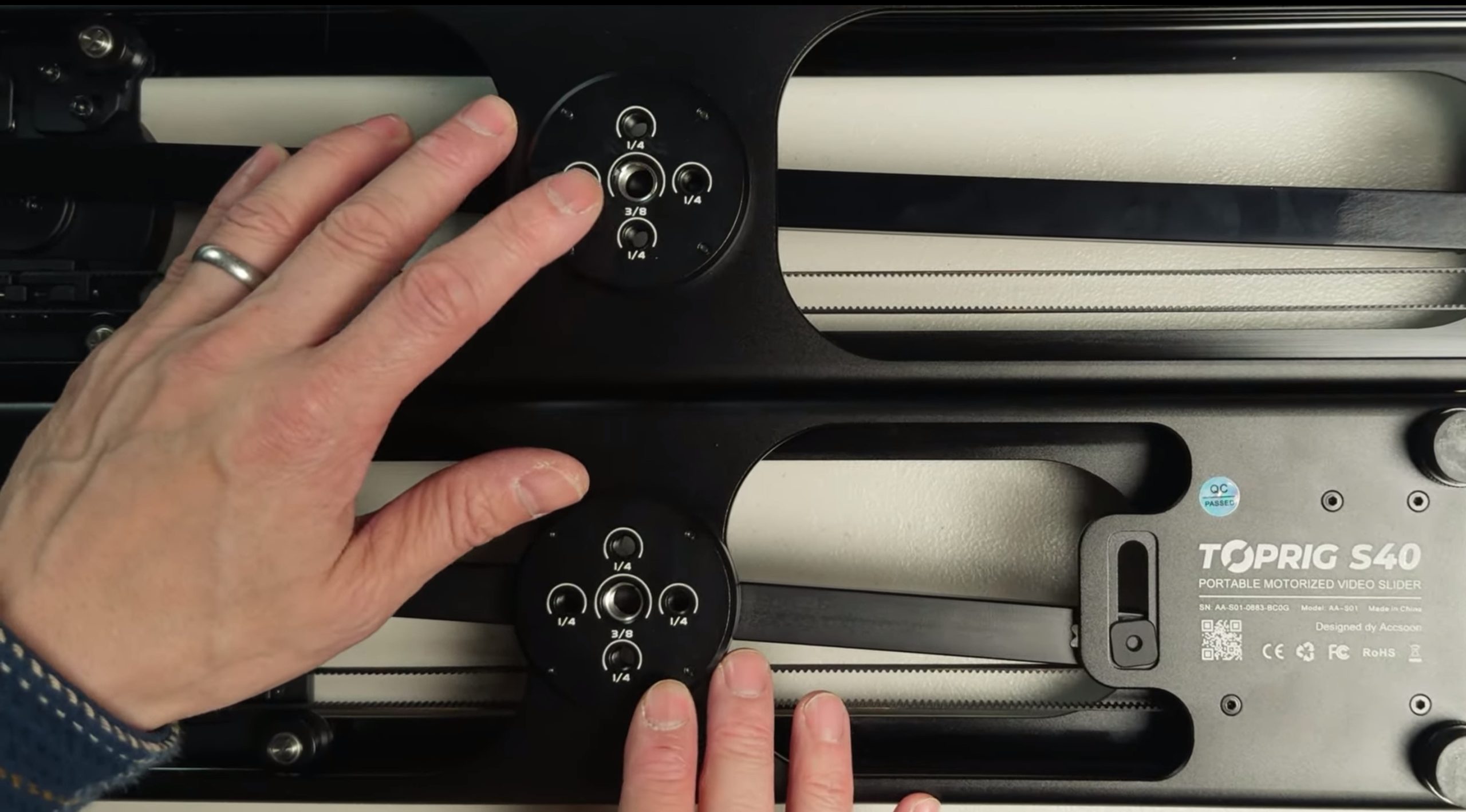 Slide and pan together