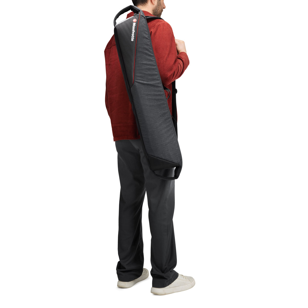 Manfrotto Pro Light Tripod Bag 80 carried on shoulder