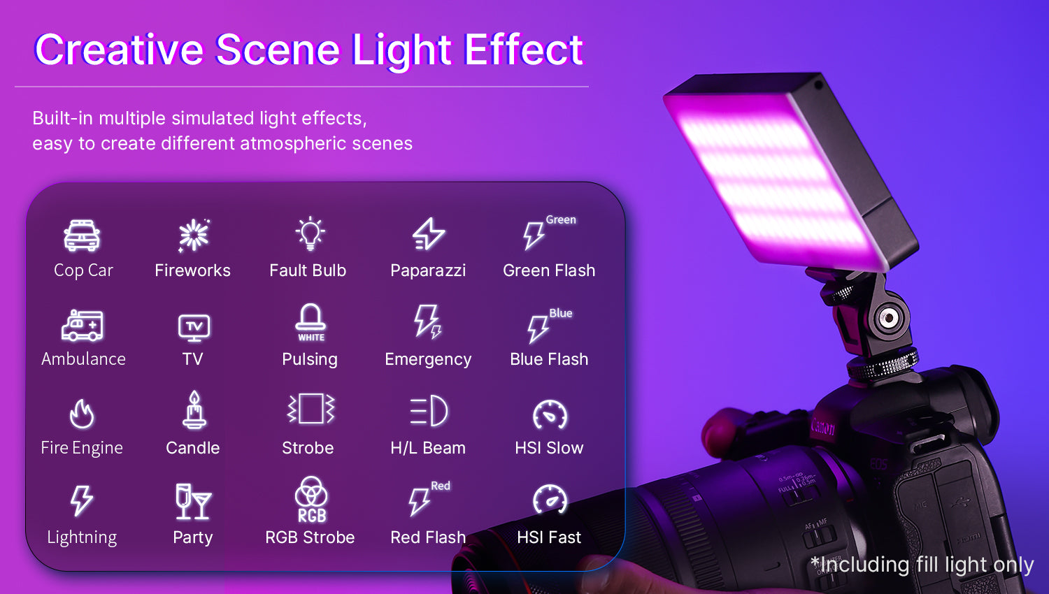 Ulanzi LT002 7" RGB LED Video Light