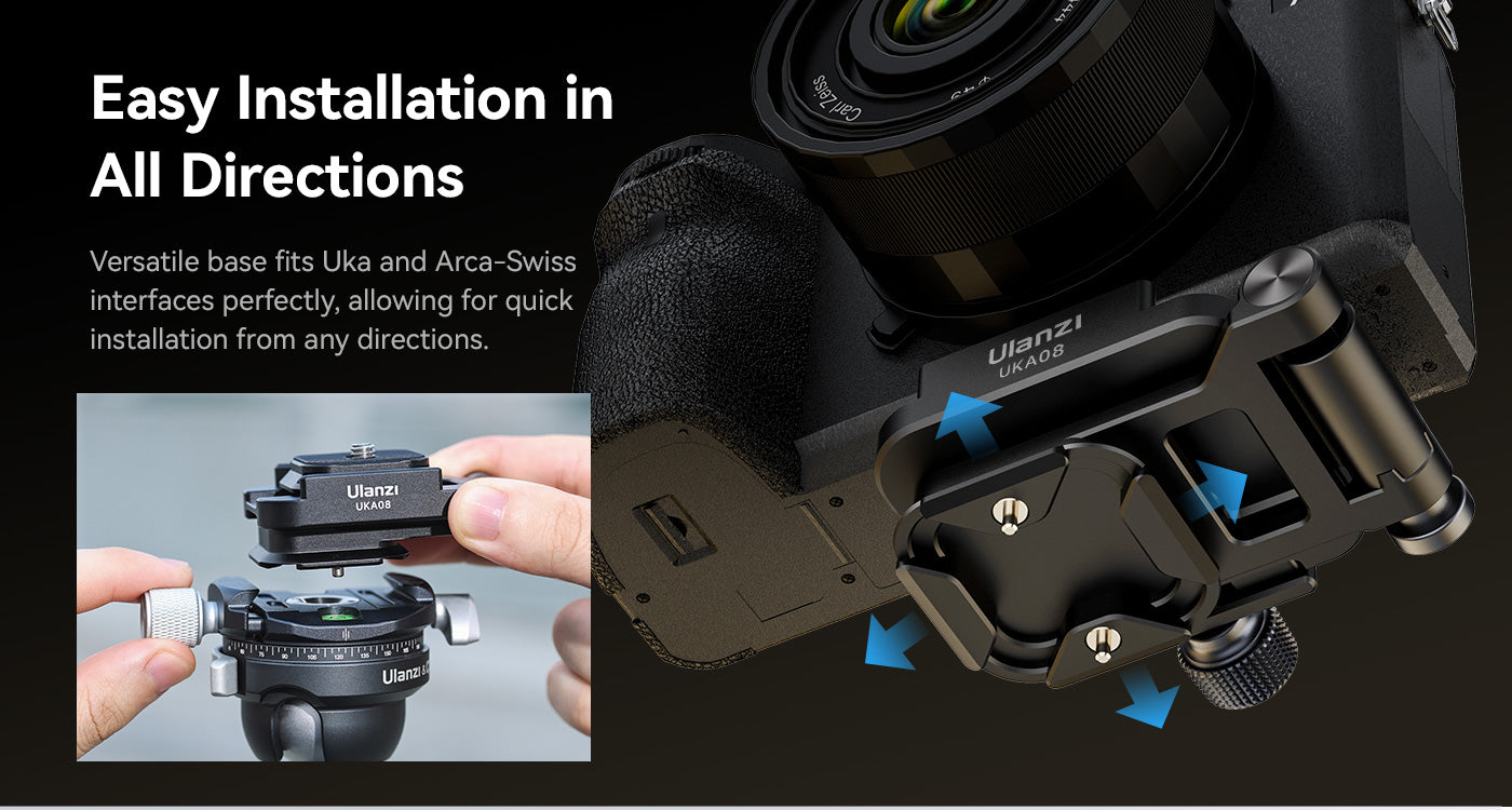 Easy Installation in All Directions