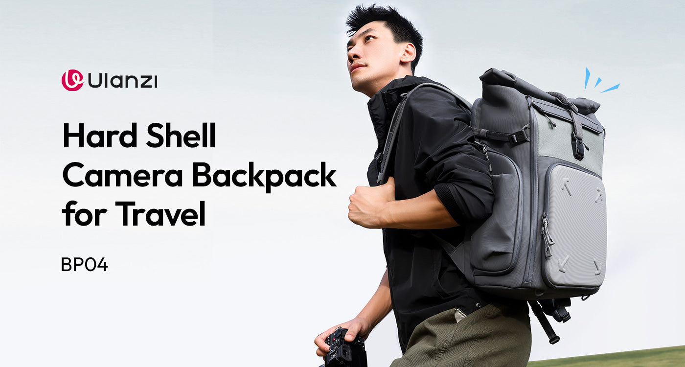 Hard Shell Camera Backpack for Travel