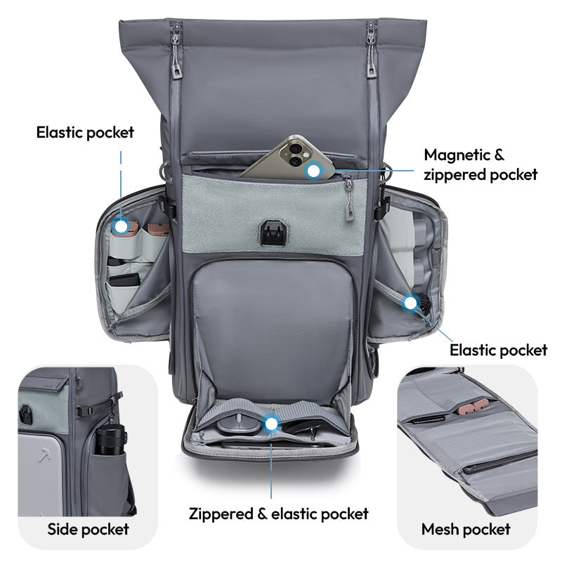 Elastic pocket