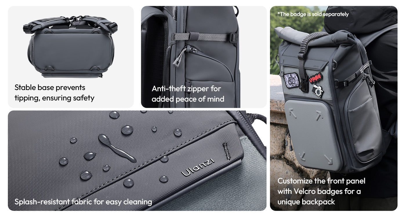Splash-resistant fabric for easy cleaning
