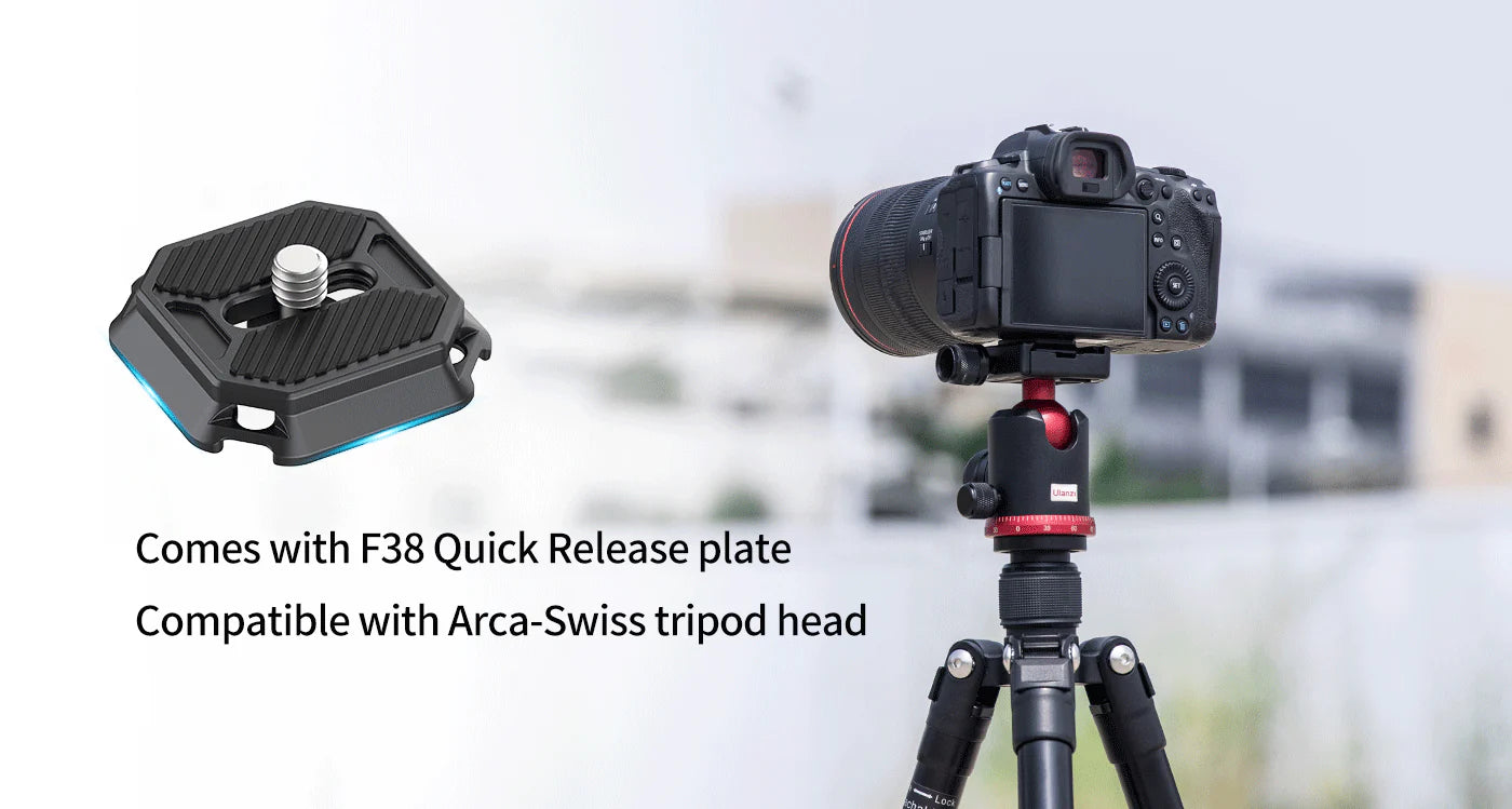Ulanzi & Coman Zero F38 – F38 plate and Arca-Swiss