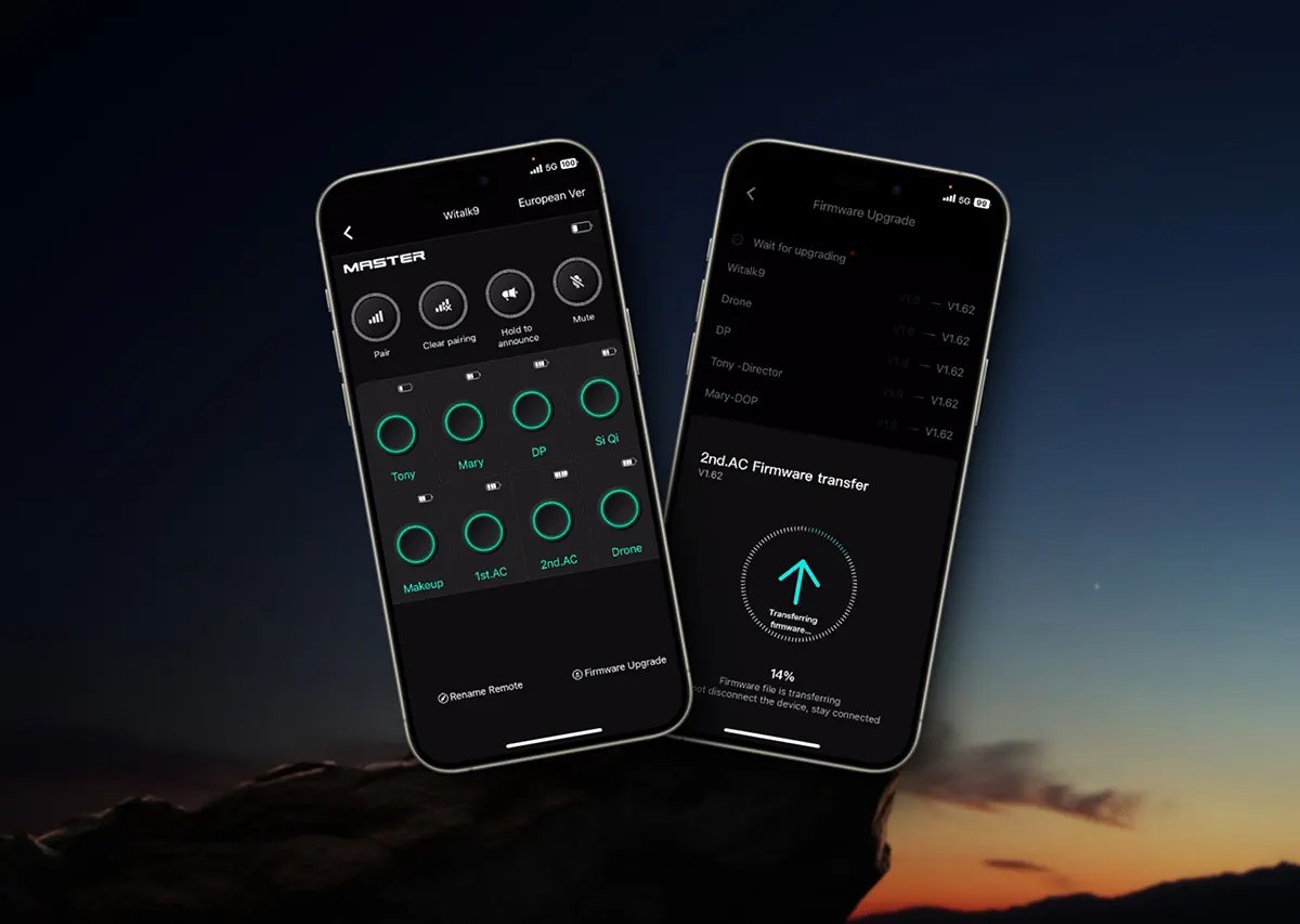 Saramonic WiTalk9 WT8S – Saramonic app