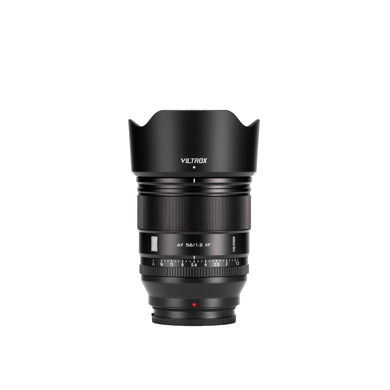 Viltrox AF 56mm F1.2 Pro XF with hood and caps