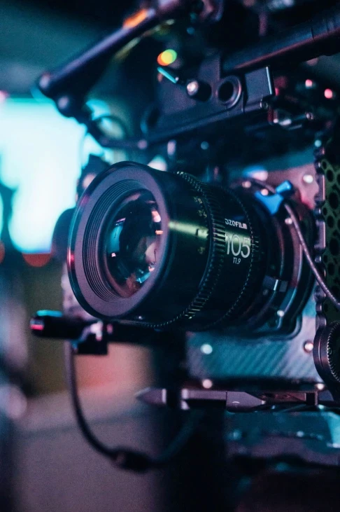 Vespid Prime2 series lens mounted on a cinema camera