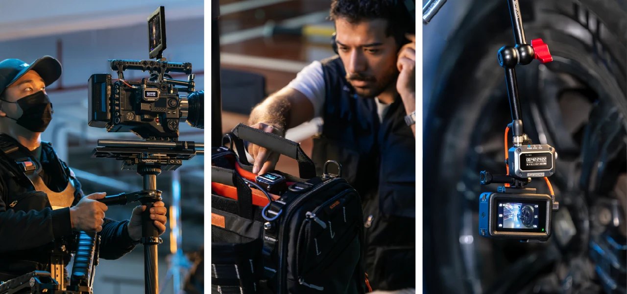 Saramonic TC-NEO Kit – Three cameras, three generators