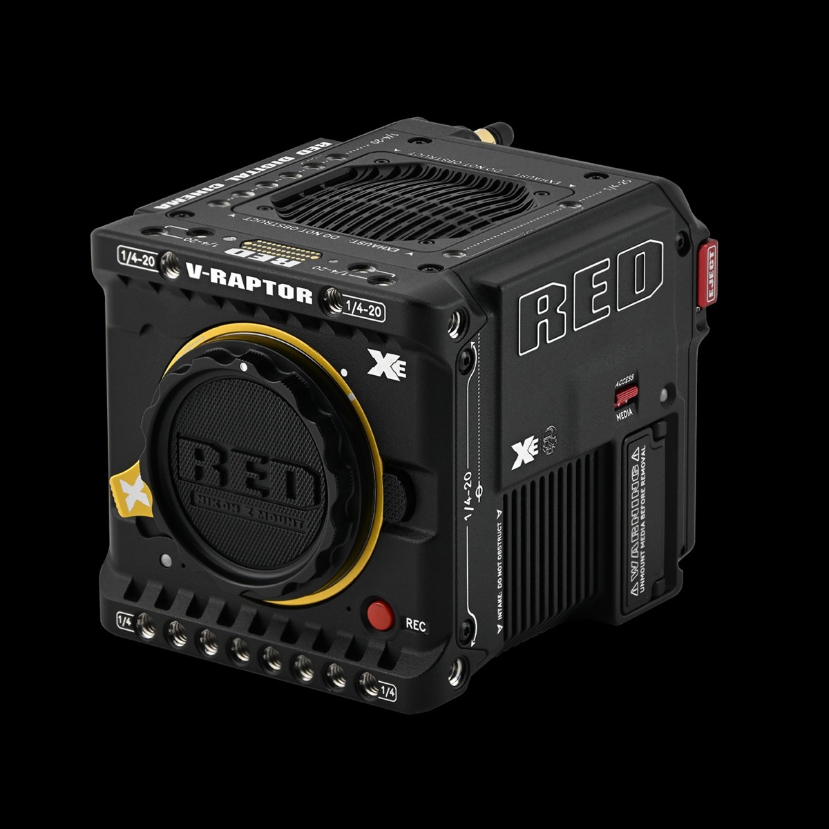 RED V-RAPTOR XE Z Mount camera in Cine Essentials Pack configuration