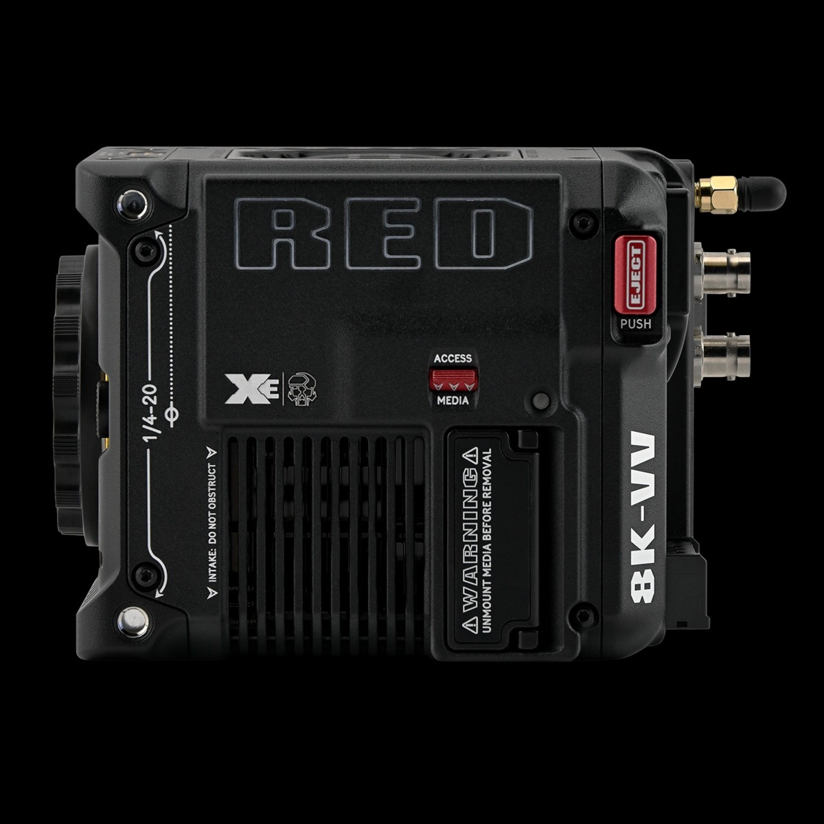 RED V-RAPTOR XE Z Mount in professional workflow
